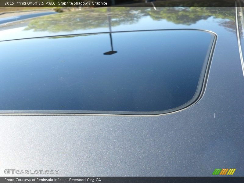 Graphite Shadow / Graphite 2015 Infiniti QX60 3.5 AWD