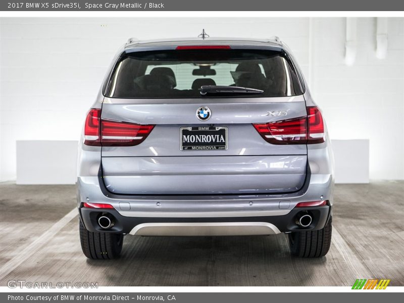 Space Gray Metallic / Black 2017 BMW X5 sDrive35i