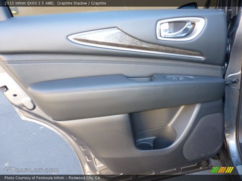 Graphite Shadow / Graphite 2015 Infiniti QX60 3.5 AWD