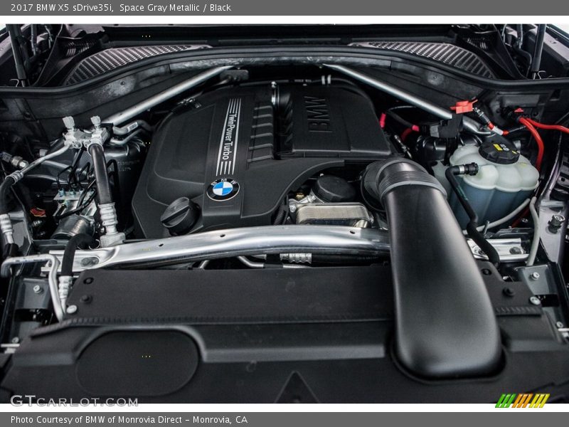 Space Gray Metallic / Black 2017 BMW X5 sDrive35i