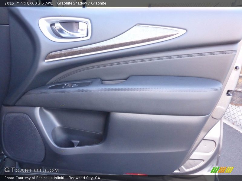 Graphite Shadow / Graphite 2015 Infiniti QX60 3.5 AWD