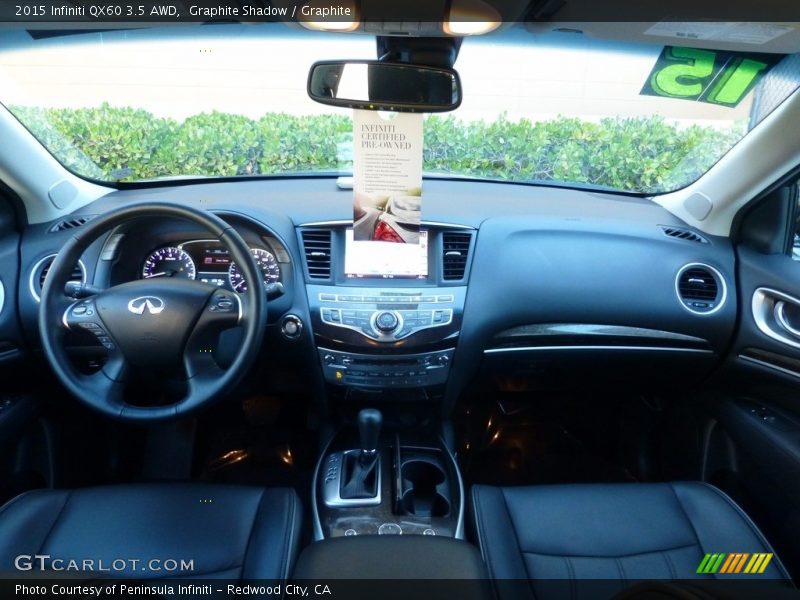 Graphite Shadow / Graphite 2015 Infiniti QX60 3.5 AWD