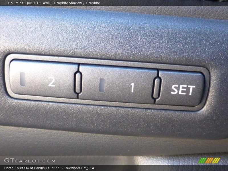 Graphite Shadow / Graphite 2015 Infiniti QX60 3.5 AWD