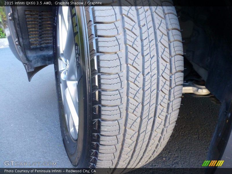 Graphite Shadow / Graphite 2015 Infiniti QX60 3.5 AWD