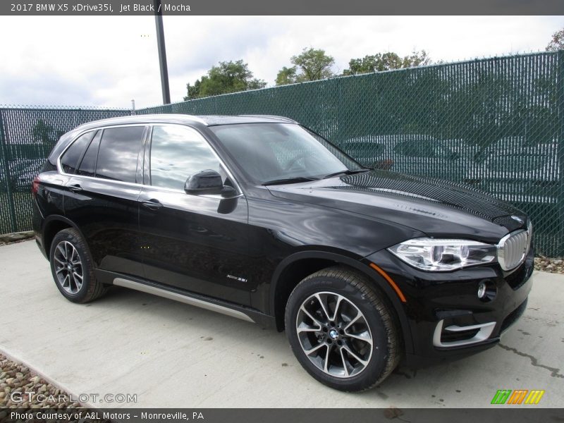 Jet Black / Mocha 2017 BMW X5 xDrive35i