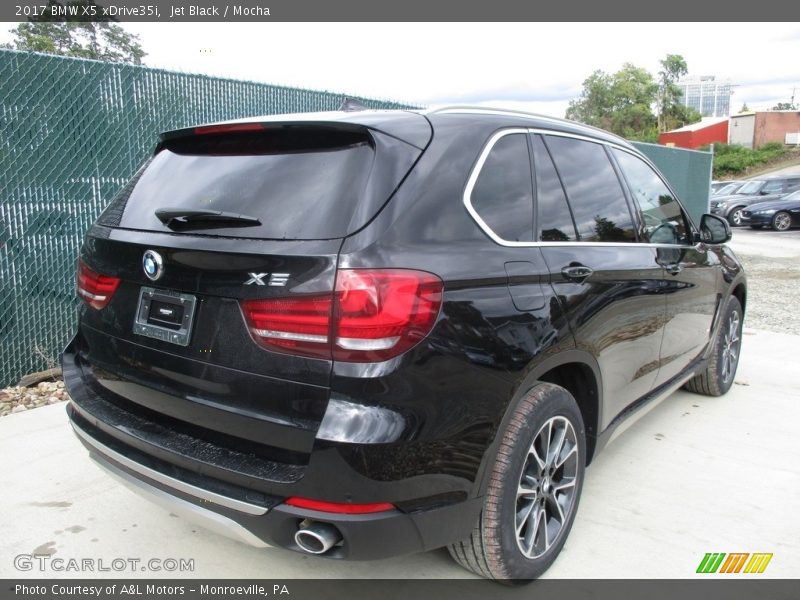 Jet Black / Mocha 2017 BMW X5 xDrive35i