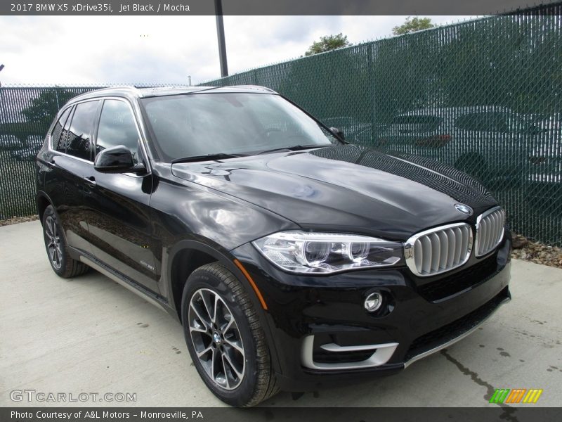 Jet Black / Mocha 2017 BMW X5 xDrive35i