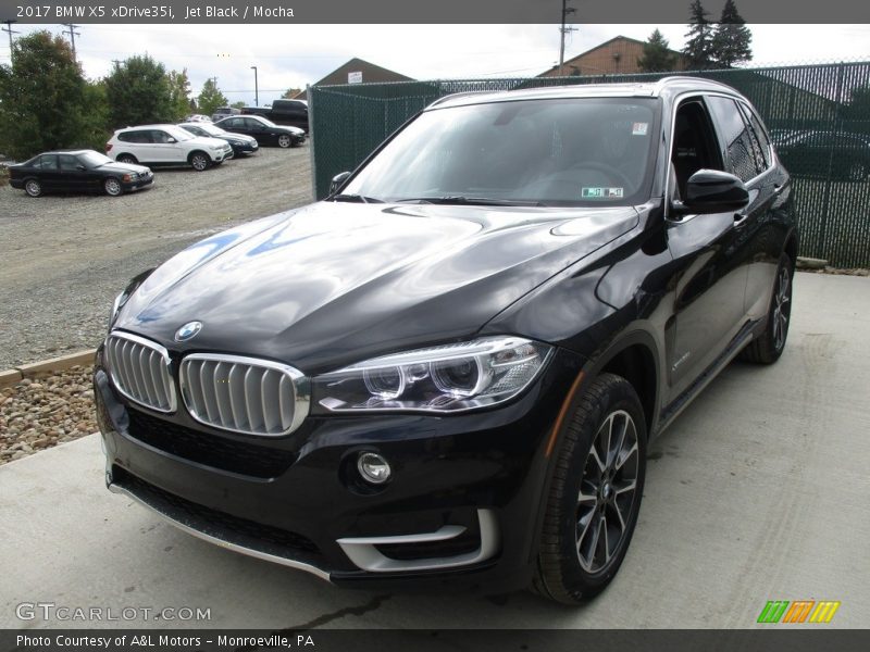 Jet Black / Mocha 2017 BMW X5 xDrive35i