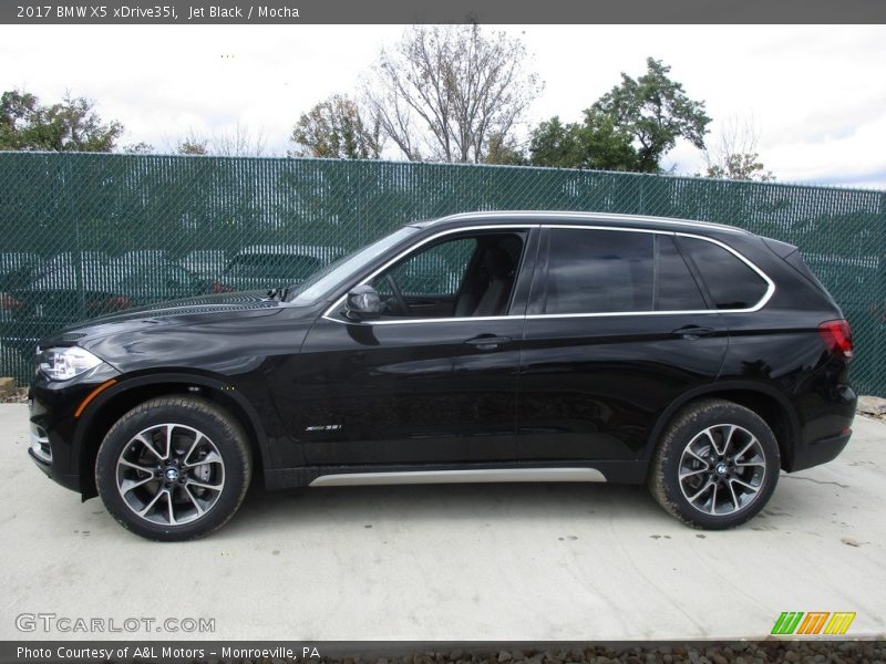 Jet Black / Mocha 2017 BMW X5 xDrive35i