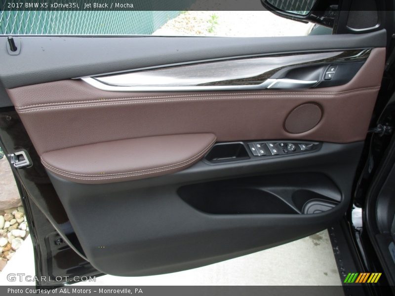 Jet Black / Mocha 2017 BMW X5 xDrive35i