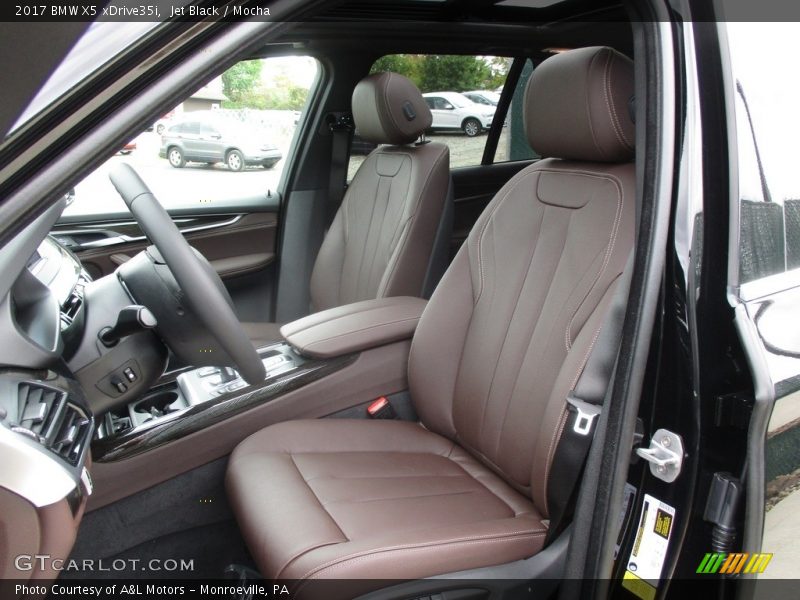 Front Seat of 2017 X5 xDrive35i