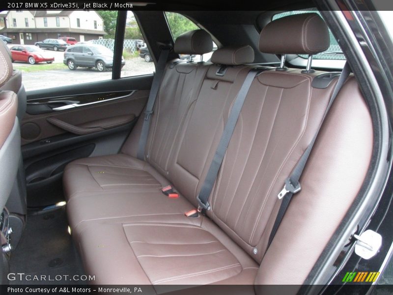 Rear Seat of 2017 X5 xDrive35i