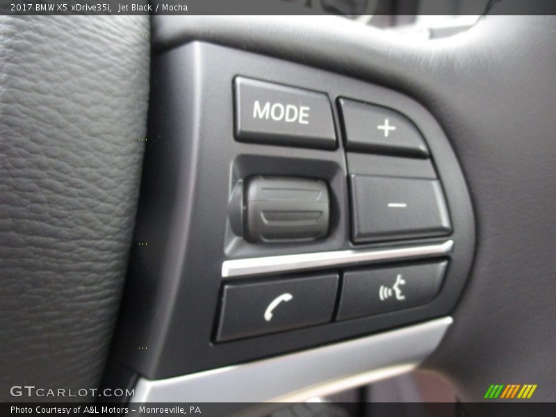 Jet Black / Mocha 2017 BMW X5 xDrive35i
