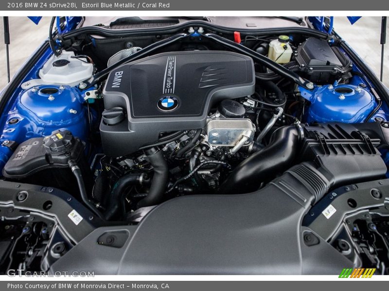  2016 Z4 sDrive28i Engine - 2.0 Liter DI TwinPower Turbocharged DOHC 16-Valve VVT 4 Cylinder