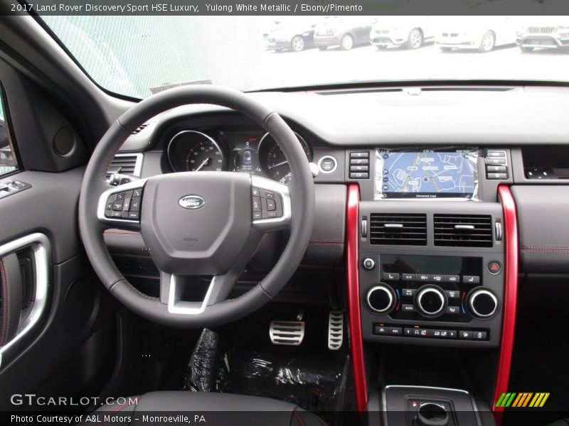 Yulong White Metallic / Ebony/Pimento 2017 Land Rover Discovery Sport HSE Luxury