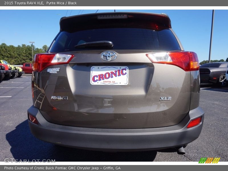 Pyrite Mica / Black 2015 Toyota RAV4 XLE
