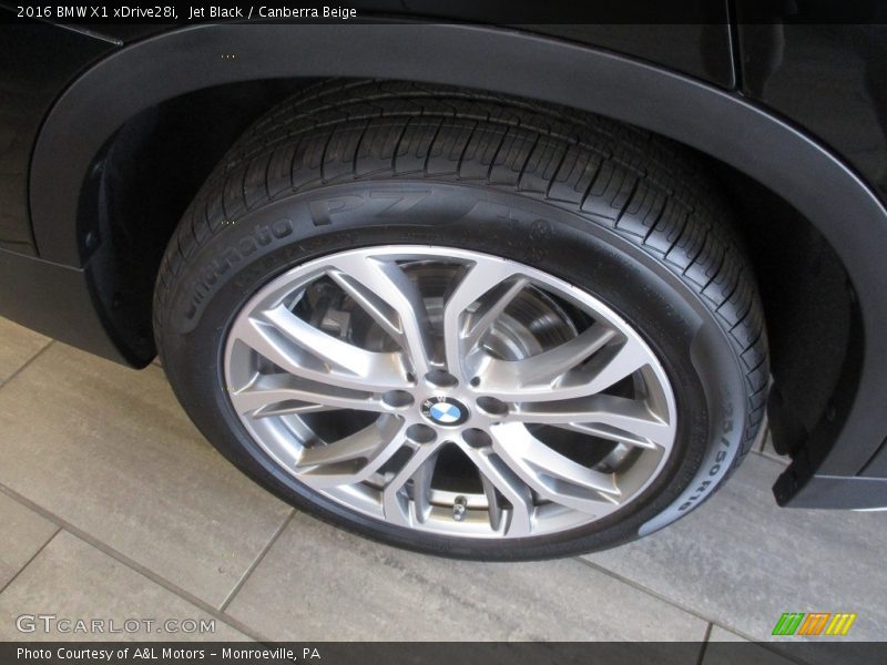 Jet Black / Canberra Beige 2016 BMW X1 xDrive28i