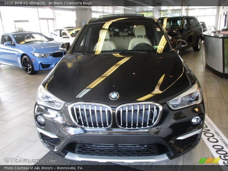 Jet Black / Canberra Beige 2016 BMW X1 xDrive28i