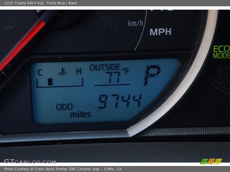 Pyrite Mica / Black 2015 Toyota RAV4 XLE