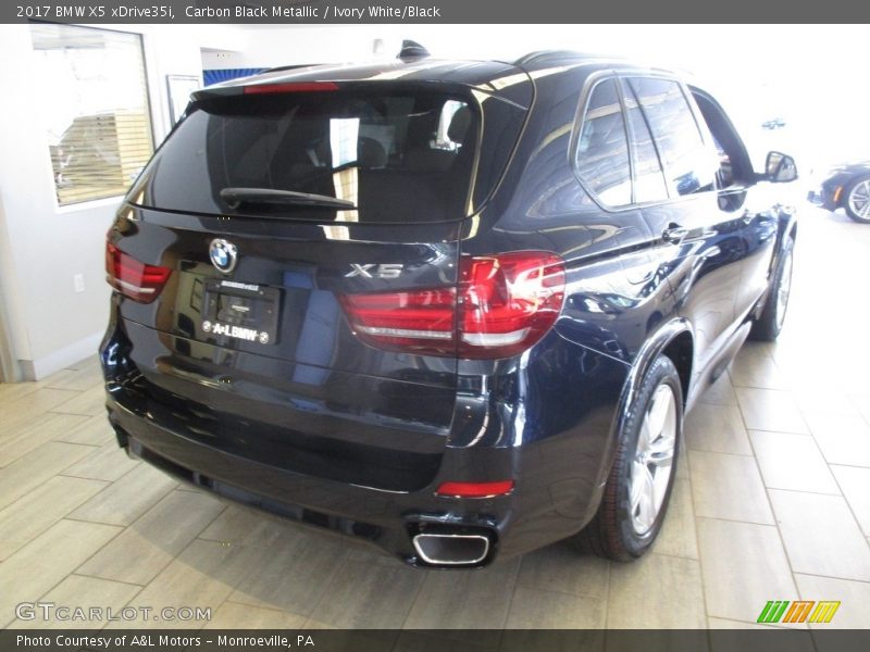 Carbon Black Metallic / Ivory White/Black 2017 BMW X5 xDrive35i