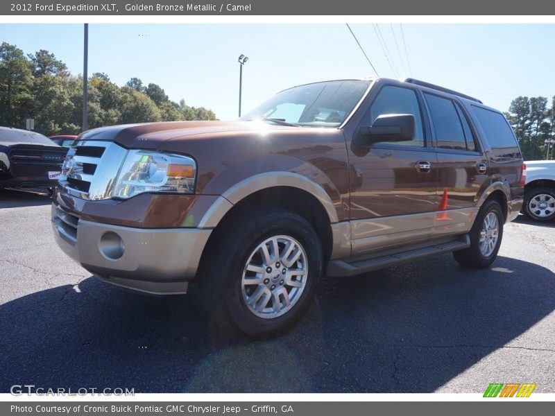 Golden Bronze Metallic / Camel 2012 Ford Expedition XLT