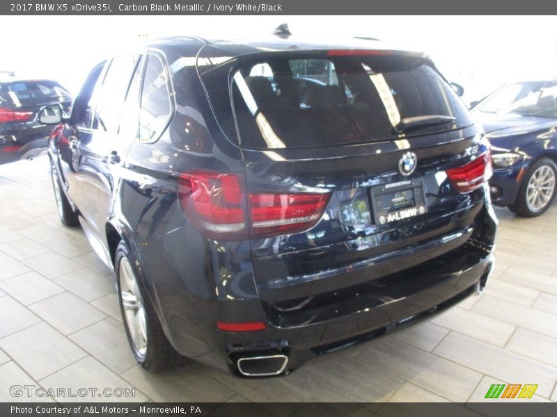 Carbon Black Metallic / Ivory White/Black 2017 BMW X5 xDrive35i