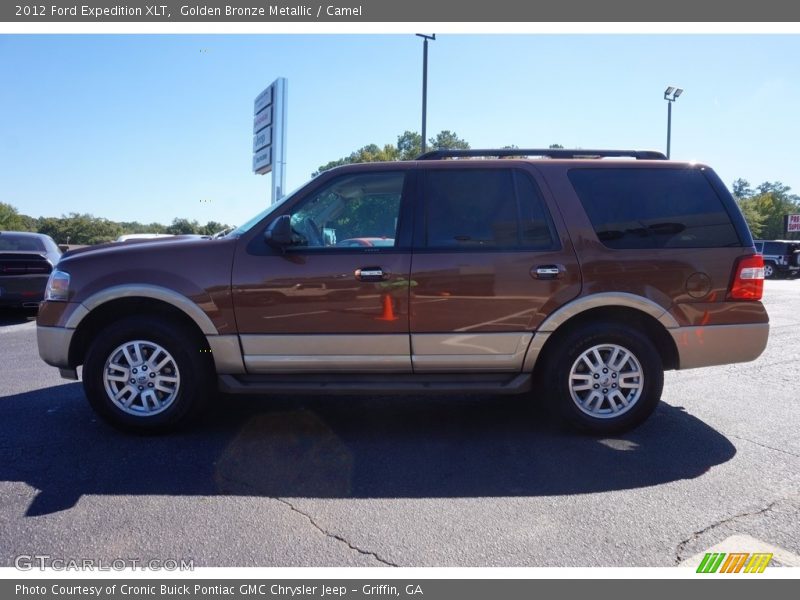 Golden Bronze Metallic / Camel 2012 Ford Expedition XLT