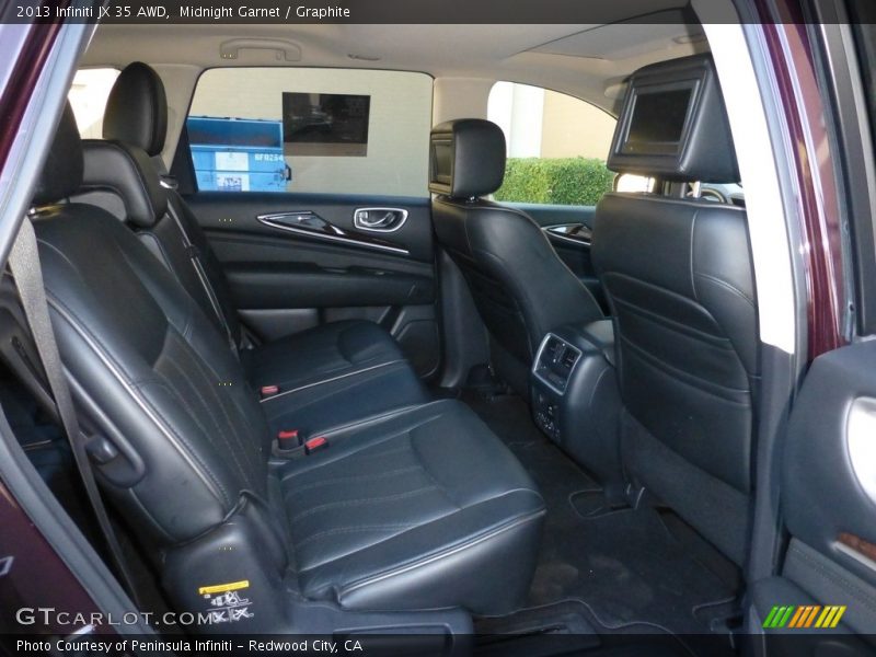 Midnight Garnet / Graphite 2013 Infiniti JX 35 AWD