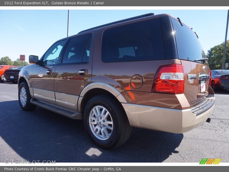 Golden Bronze Metallic / Camel 2012 Ford Expedition XLT