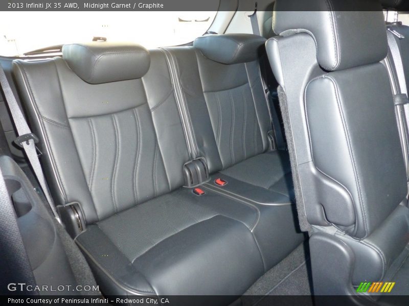 Midnight Garnet / Graphite 2013 Infiniti JX 35 AWD