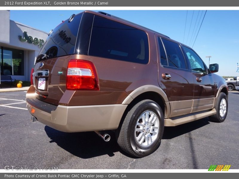 Golden Bronze Metallic / Camel 2012 Ford Expedition XLT
