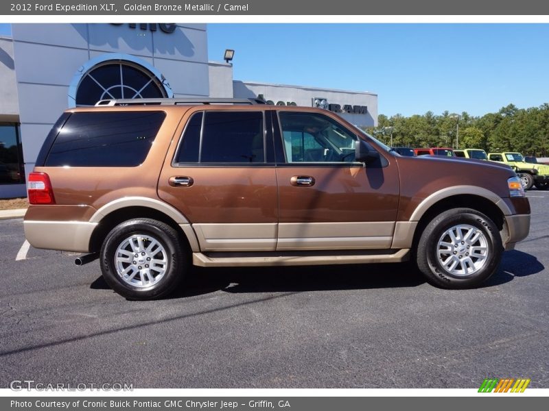 Golden Bronze Metallic / Camel 2012 Ford Expedition XLT
