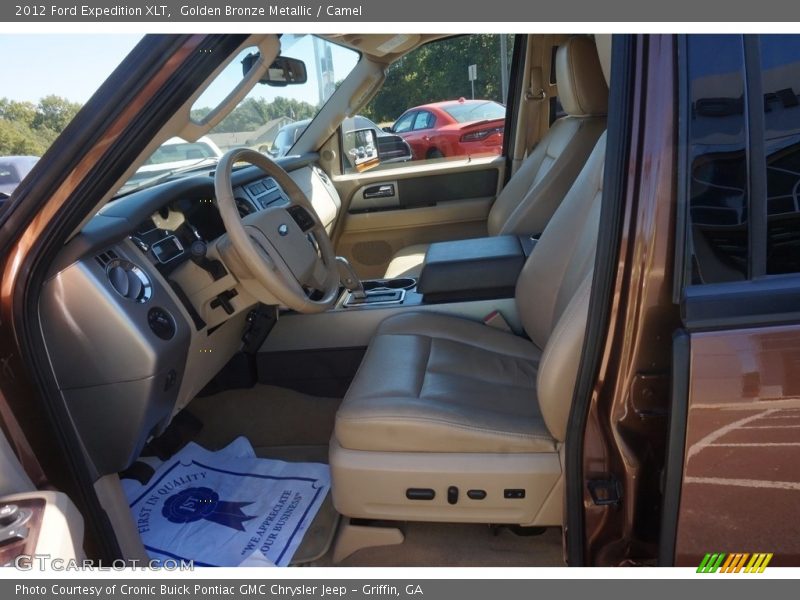 Golden Bronze Metallic / Camel 2012 Ford Expedition XLT