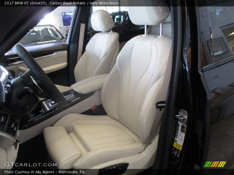  2017 X5 xDrive35i Ivory White/Black Interior