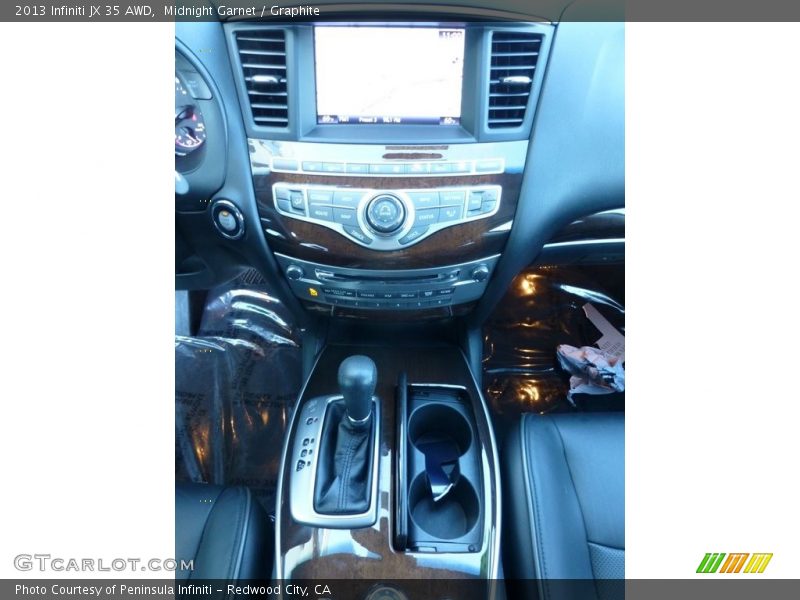 Midnight Garnet / Graphite 2013 Infiniti JX 35 AWD