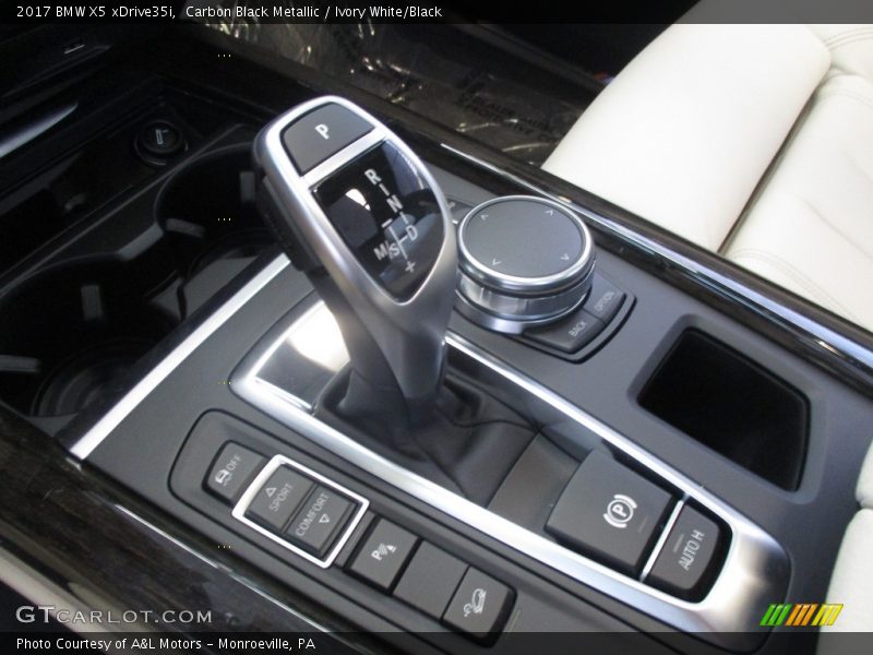 Carbon Black Metallic / Ivory White/Black 2017 BMW X5 xDrive35i