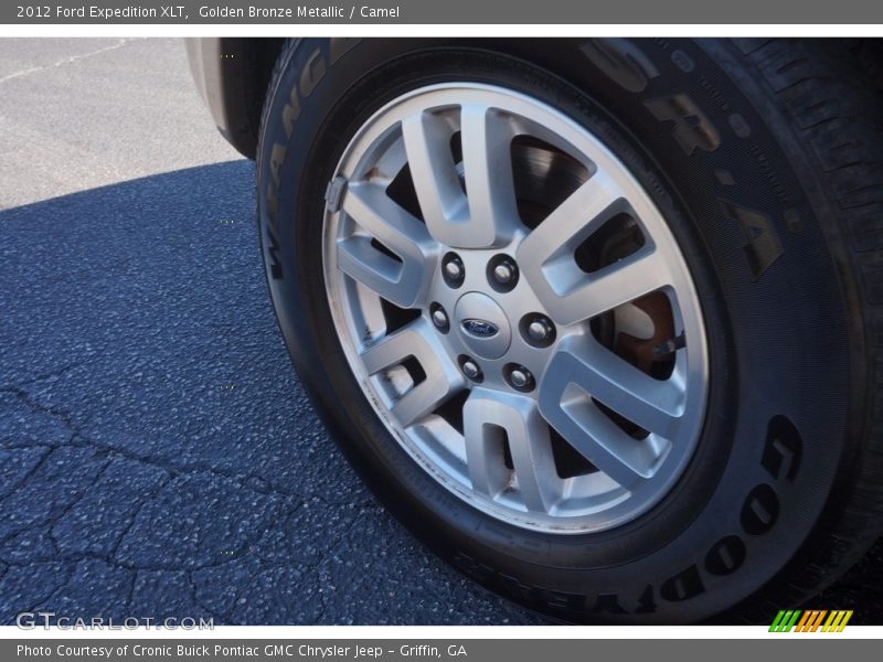 Golden Bronze Metallic / Camel 2012 Ford Expedition XLT