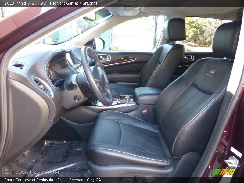 Midnight Garnet / Graphite 2013 Infiniti JX 35 AWD