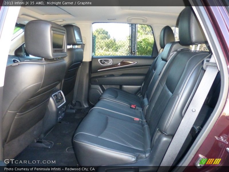 Midnight Garnet / Graphite 2013 Infiniti JX 35 AWD