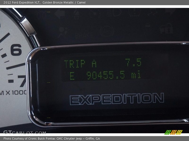 Golden Bronze Metallic / Camel 2012 Ford Expedition XLT