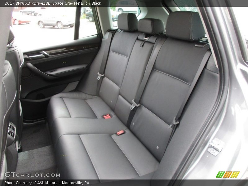 Space Gray Metallic / Black 2017 BMW X3 xDrive28i
