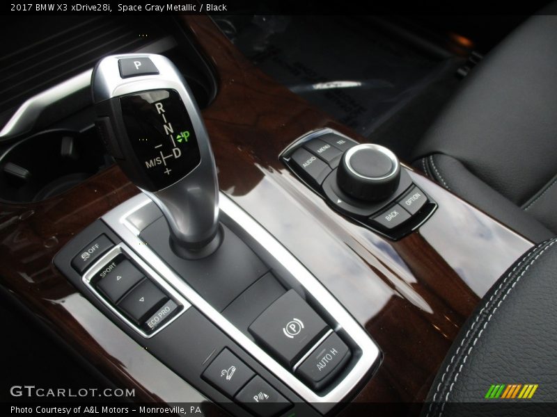 Space Gray Metallic / Black 2017 BMW X3 xDrive28i