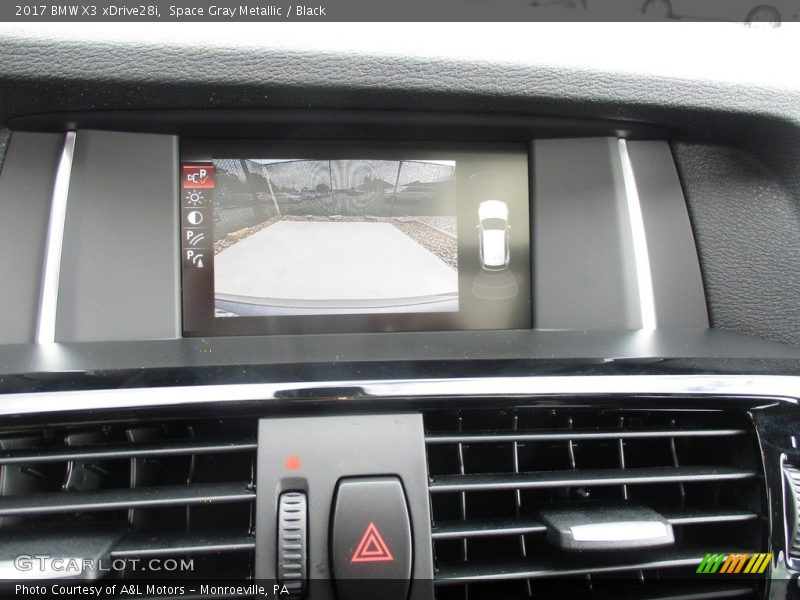 Space Gray Metallic / Black 2017 BMW X3 xDrive28i