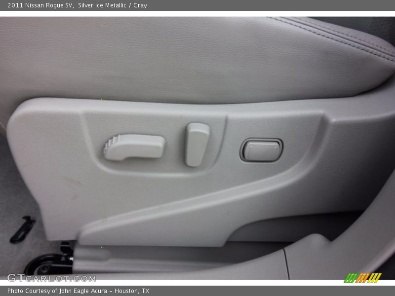 Silver Ice Metallic / Gray 2011 Nissan Rogue SV