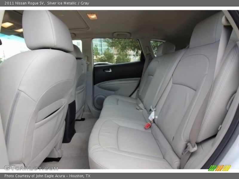 Silver Ice Metallic / Gray 2011 Nissan Rogue SV