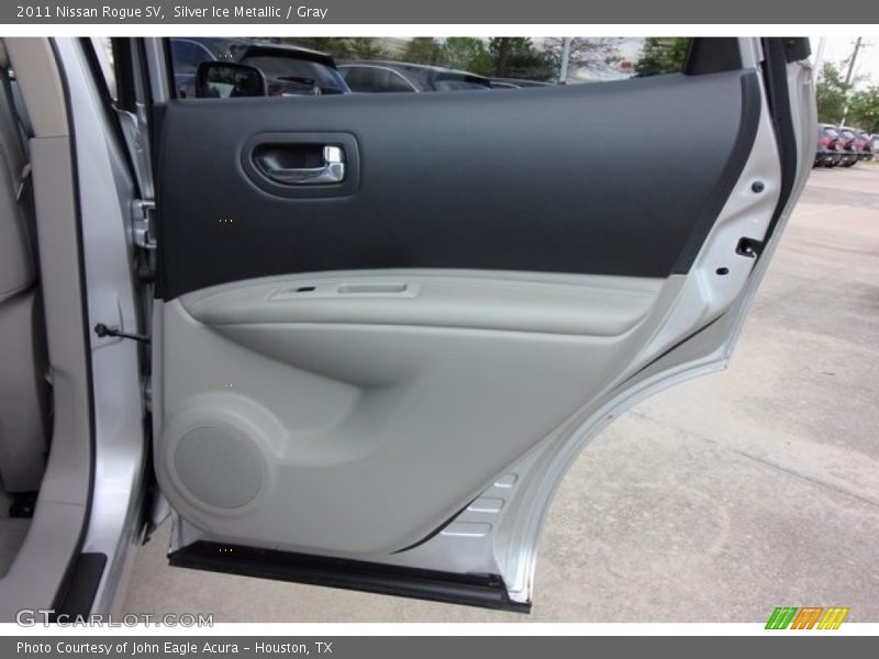 Silver Ice Metallic / Gray 2011 Nissan Rogue SV