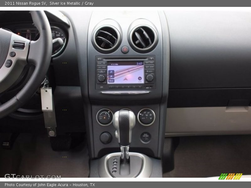 Silver Ice Metallic / Gray 2011 Nissan Rogue SV