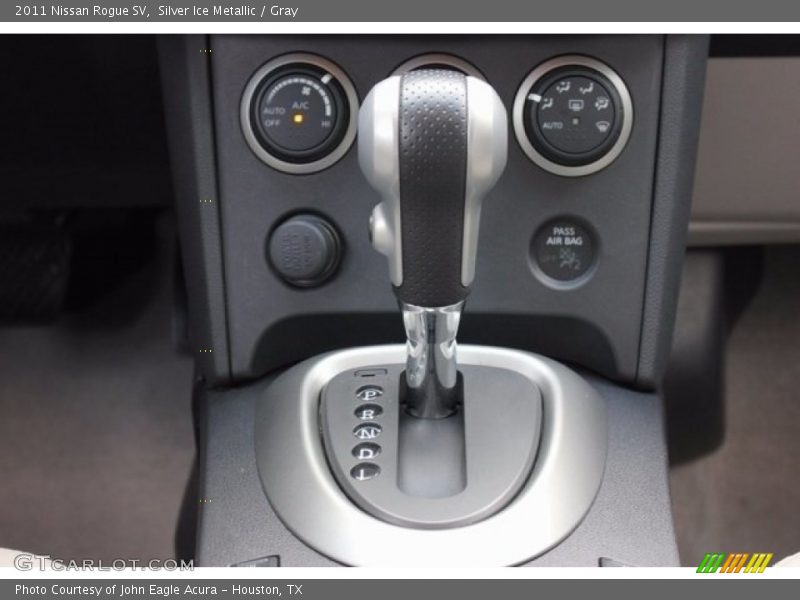 Silver Ice Metallic / Gray 2011 Nissan Rogue SV