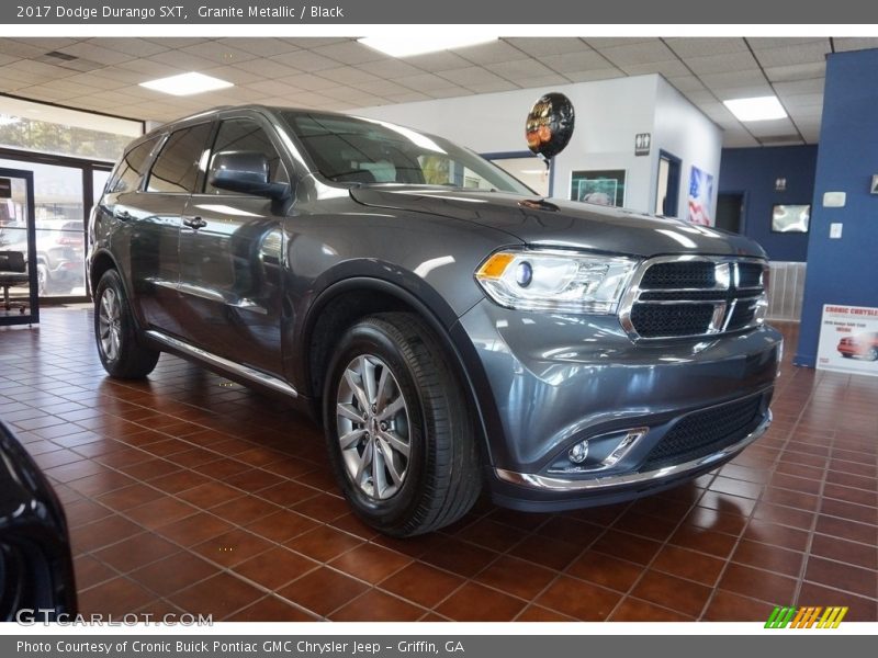 Granite Metallic / Black 2017 Dodge Durango SXT