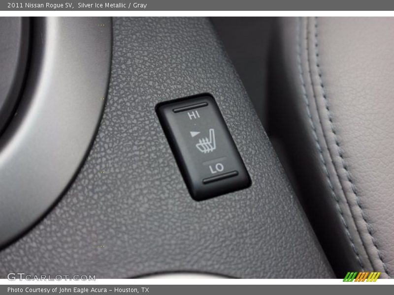 Silver Ice Metallic / Gray 2011 Nissan Rogue SV